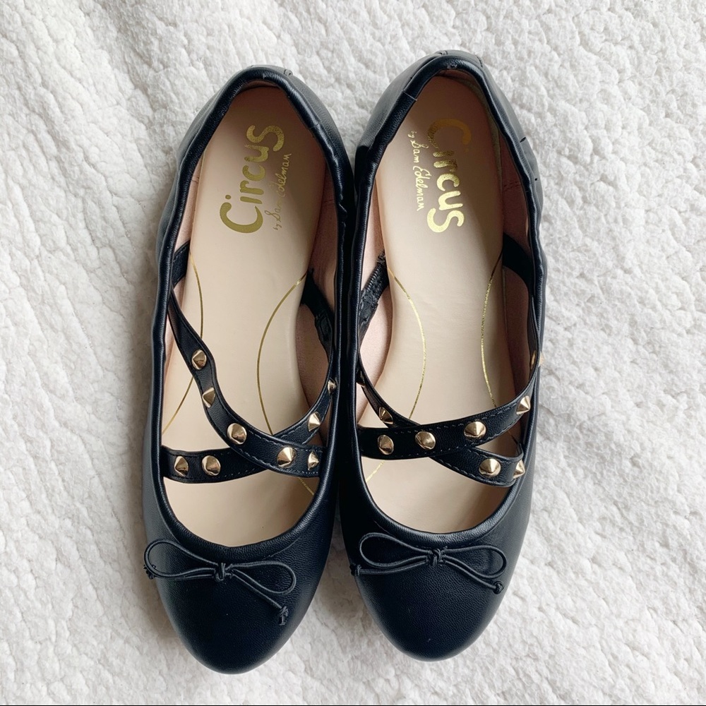 Circus by Sam Edelman Cayenne Black ballet flats
